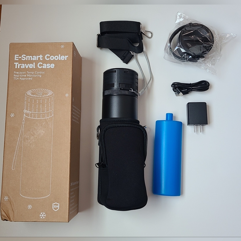 E-Smart Cooler Travel Case with Accessories